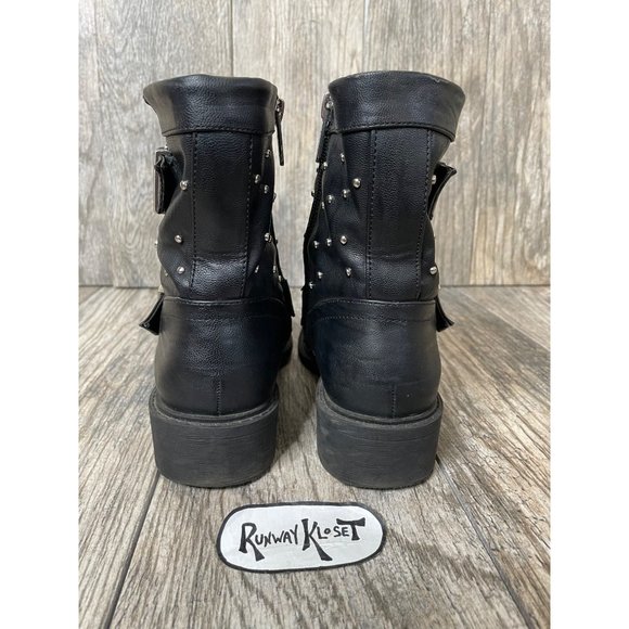 Sam Edelman CIRCUS Dannelly Studded Combat Ankle Boots Size Women Size 7 - Picture 3 of 13